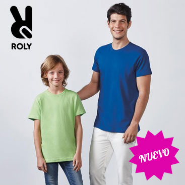 Camiseta de color UNISEX Dogo Premium de Roly impresión 1 color