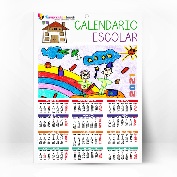 Calendarios de pared 1 Lámina anual